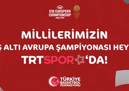 18 Yaş Altı Erkek Milli Takımımızın, Avrupa Şampiyonası Maçları TRT Spor Yıldız’da
